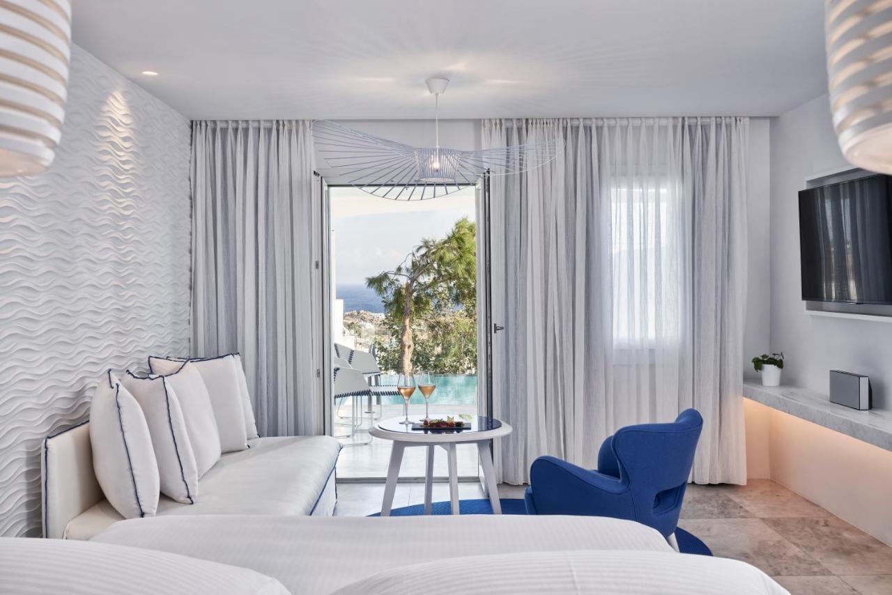 มิโคเนียน แอมบาสซาเดอร์ Hotel Platys Gialos  ภายนอก รูปภาพ
