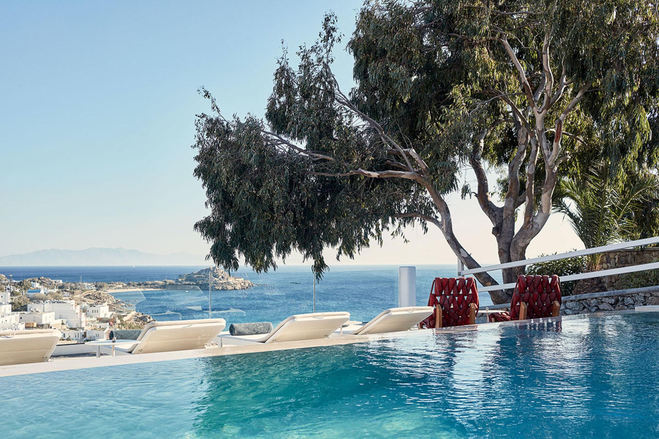 มิโคเนียน แอมบาสซาเดอร์ Hotel Platys Gialos  ภายนอก รูปภาพ