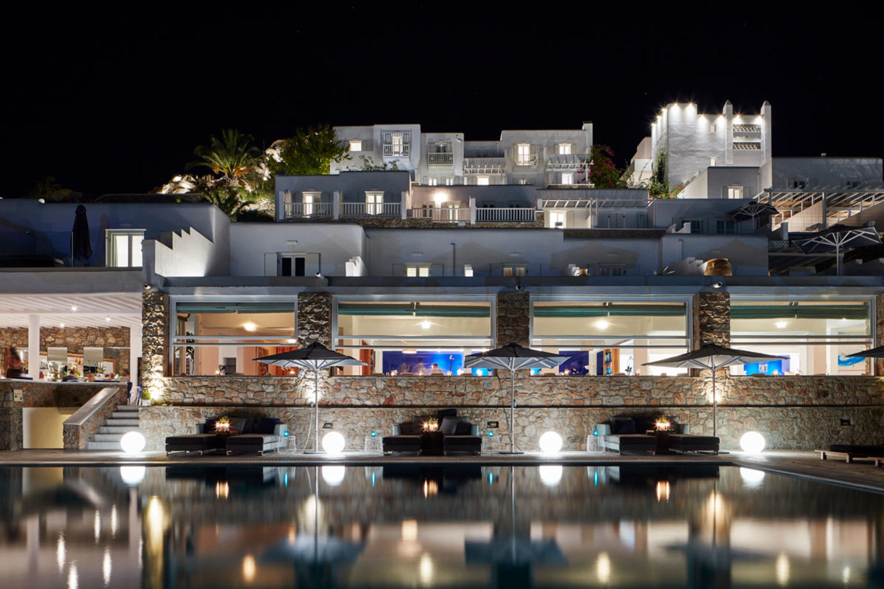มิโคเนียน แอมบาสซาเดอร์ Hotel Platys Gialos  ภายนอก รูปภาพ