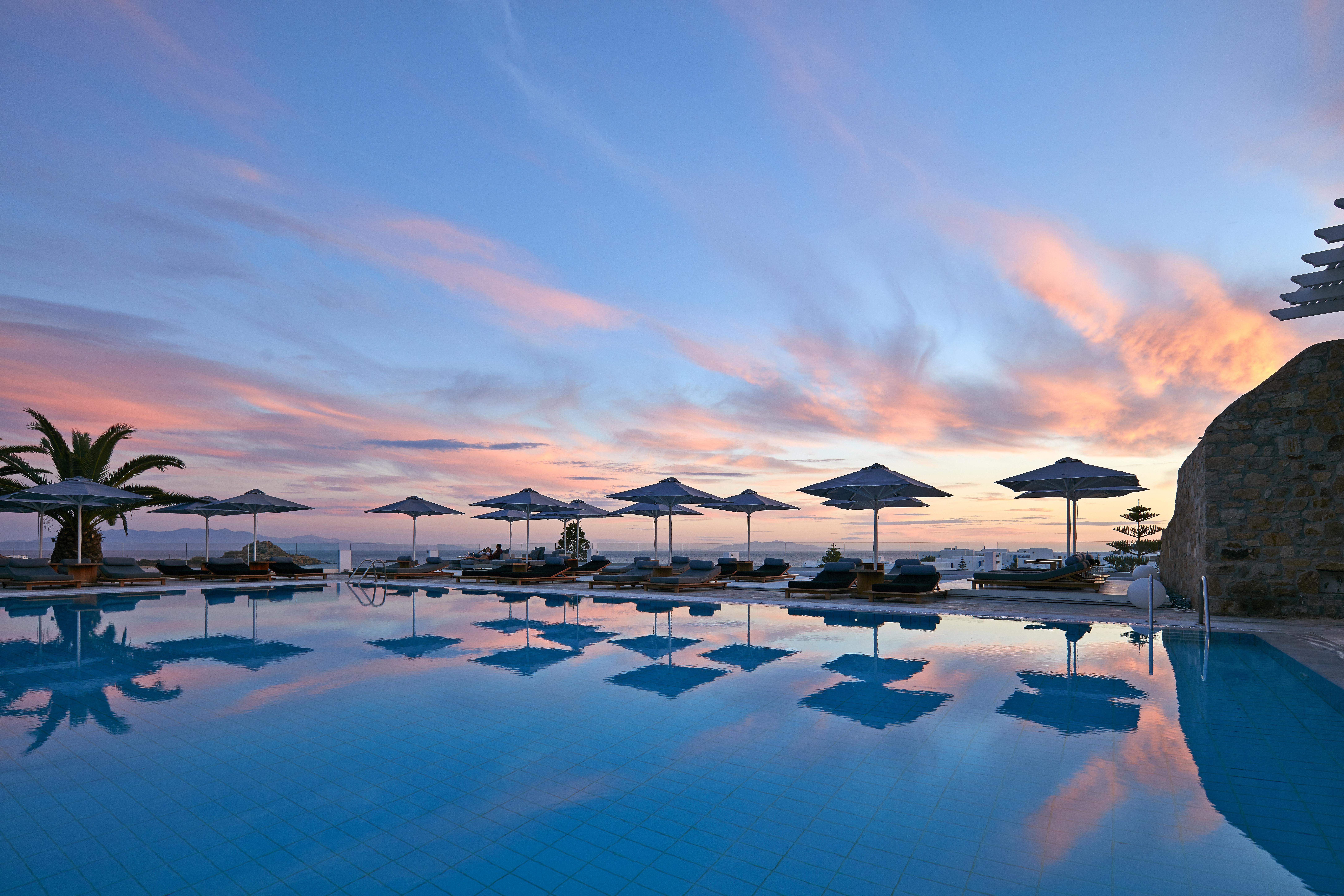 มิโคเนียน แอมบาสซาเดอร์ Hotel Platys Gialos  ภายนอก รูปภาพ