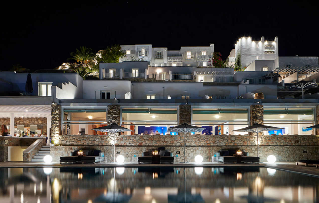 มิโคเนียน แอมบาสซาเดอร์ Hotel Platys Gialos  ภายนอก รูปภาพ